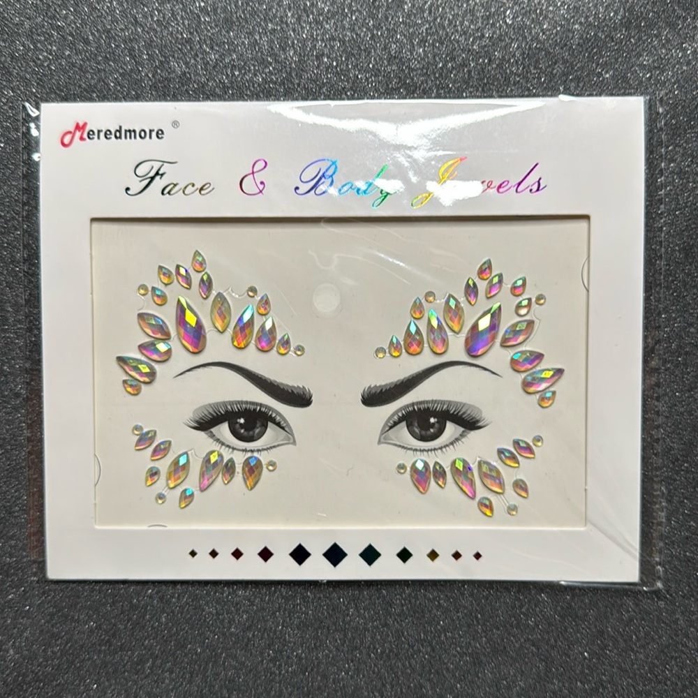 Festival - Concert Face Gems, Decorations
